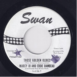 Marcy Jo / Eddie Rambeau Those Golden Oldies USED VINYL 7INCH 45 RPM PROMO