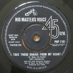 Ray Charles Take These Chains From My Heart VINYL 7" USED
