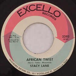 Stacy Lane African Twist / I'm Out To Win You Over USED VINYL 7INCH 45 RPM SINGLE