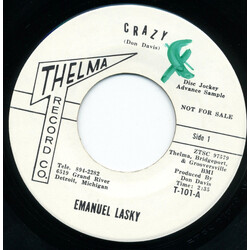Emanuel Laskey Crazy USED VINYL 7INCH 45 RPM PROMO MONO