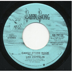 Led Zeppelin Candy Store Rock USED VINYL 7INCH PROMO 45 RPM SINGLE STEREO MONO