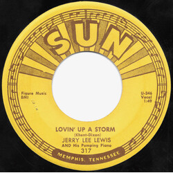 Jerry Lee Lewis Lovin' Up A Storm USED VINYL 7INCH 45 RPM SINGLE