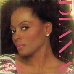 Diana Ross Why Do Fools Fall In Love USED VINYL 7INCH 45 RPM SINGLE