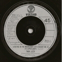 Thin Lizzy Dancing In The Moonlight (It's Caught Me In It's Spotlight) USED VINYL 7INCH SINGLE 45 RPM