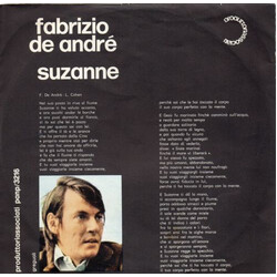 Fabrizio De André Suzanne / Giovanna D'Arco USED VINYL 7INCH 45 RPM STEREO