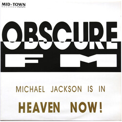 Obscure FM Michael Jackson Is In Heaven Now! VINYL 12" USED