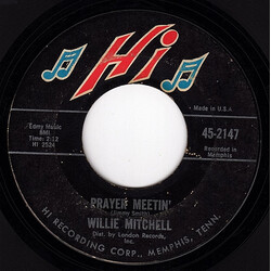 Willie Mitchell Prayer Meetin' / Bum Daddy USED VINYL 7INCH 45 RPM SINGLE STYRENE