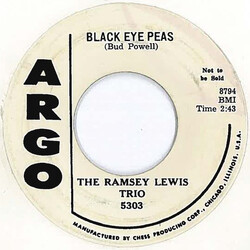 The Ramsey Lewis Trio Black Eye Peas USED VINYL 7INCH SINGLE 45 RPM PROMO