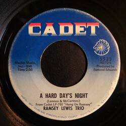 The Ramsey Lewis Trio A Hard Day's Night / All My Love Belongs To You VINYL 7" USED