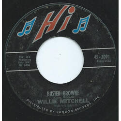 Willie Mitchell Buster Browne / Woodchopper's Ball USED VINYL 7INCH 45 RPM SINGLE STYRENE