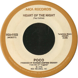 Poco (3) Heart Of The Night / The Last Goodbye USED VINYL 7INCH SINGLE 45 RPM