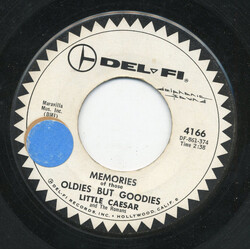 Little Caesar & The Romans Memories Of Those Oldies But Goodies USED VINYL 7INCH 45 RPM SINGLE