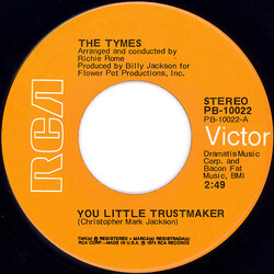The Tymes You Little Trustmaker VINYL 7" USED