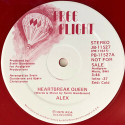 Alex (8) Heartbreak Queen / Only You Can Make Me Stronger USED VINYL 12INCH 33 S RPM SINGLE