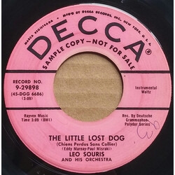 Léo Souris Et Son Orchestre The Little Lost Dog (Chiens Perdus Sans Collier) / La Chnouf USED VINYL 7INCH 45 RPM PROMO