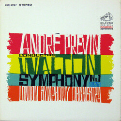André Previn / Sir William Walton / The London Symphony Orchestra Symphony No. 1 Vinyl LP USED
