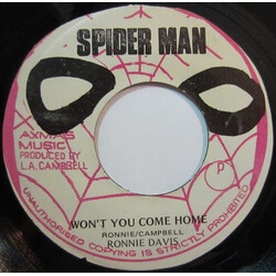 Ronnie Davis Won't You Come Home USED VINYL 7INCH