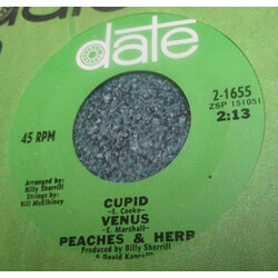 Peaches & Herb Darling, How Long / Cupid / Venus Vinyl 7" USED