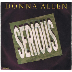Donna Allen Serious USED VINYL 7INCH 45 RPM SINGLE STEREO