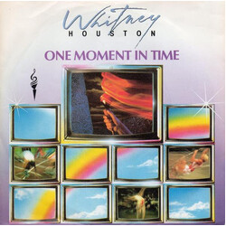 Whitney Houston One Moment In Time USED VINYL 7INCH 45 RPM SINGLE STEREO