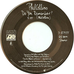 Phil Collins Do You Remember? USED VINYL 7INCH SINGLE 45 RPM