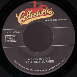 Ike & Tina Turner A Fool In Love / It's Gonna Work Out Fine USED VINYL 7INCH 45 RPM SINGLE