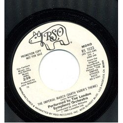 The London Symphony Orchestra The Imperial March (Darth Vader's Theme) USED VINYL 7INCH 45 RPM SINGLE PROMO STYRENE STEREO MONO