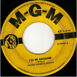 The George Shearing Quintet I'll Be Around / Quintessence Vinyl 7" USED