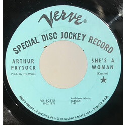 Arthur Prysock She's A Woman / Love Me USED VINYL 7INCH 45 RPM SINGLE PROMO