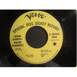 Astrud Gilberto / Walter Wanderley A Certain Smile Vinyl 7" USED