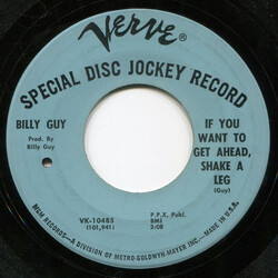 Billy Guy If You Want To Get Ahead, Shake A Leg Vinyl 7" USED