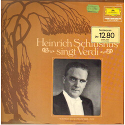 Heinrich Schlusnus / Giuseppe Verdi Heinrich Schlusnus Singt Verdi Vinyl LP USED