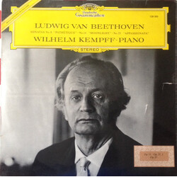 Ludwig van Beethoven / Wilhelm Kempff Sonatas Nr. 8 "Pathétique" · Nr. 14 "Moonlight" · Nr. 23 "Appassionata" Vinyl LP USED