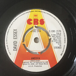 David Essex America USED VINYL 7INCH SINGLE PROMO