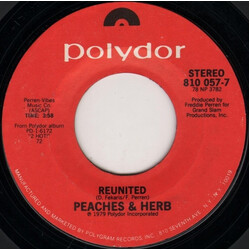 Peaches & Herb Reunited / I Pledge My Love USED VINYL 7INCH 45 RPM REISSUE STEREO