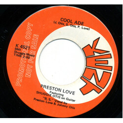 Preston Love Cool Ade / Shuggie's Blues USED VINYL 7INCH 45 RPM SINGLE PROMO