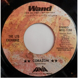 LTG Exchange Corazon USED VINYL 7INCH 45 RPM PROMO STYRENE STEREO MONO
