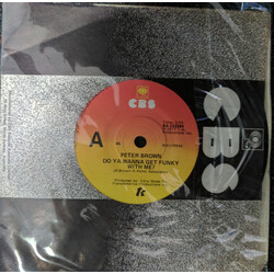 Peter Brown (2) Do Ya Wanna Get Funky With Me? / Burning Love Breakdown USED VINYL 7INCH 45 RPM SINGLE