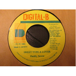 Daddy Screw Sweet Type Of Lover USED VINYL 7INCH 45 RPM