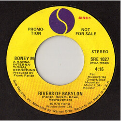 Boney M. Rivers Of Babylon USED VINYL 7INCH 45 RPM PROMO SINGLE MONO STEREO