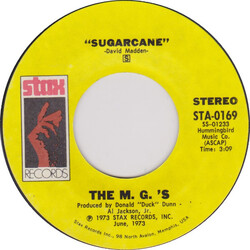 The M.G.'s Sugarcane / Blackside VINYL 7" USED
