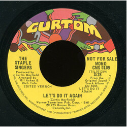 The Staple Singers Let's Do It Again VINYL 7" USED