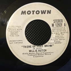 Willie Hutch Theme Of Foxy Brown USED VINYL 7INCH 45 RPM SINGLE PROMO STEREO MONO