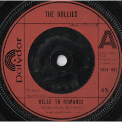 The Hollies Hello To Romance USED VINYL 7INCH 45 RPM