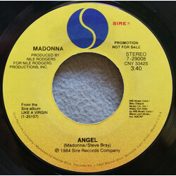 Madonna Angel USED VINYL 7INCH SINGLE PROMO STYRENE