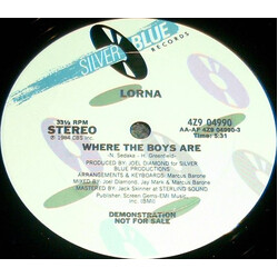 Lorna Luft Where The Boys Are USED VINYL 12INCH 33 S RPM PROMO
