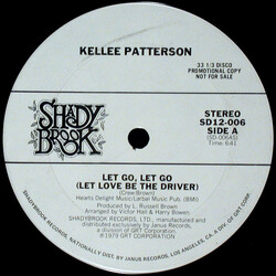 Kellee Patterson Let Go, Let Go (Let Love Be The Driver) Vinyl 12" USED