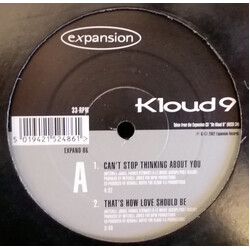 Kloud 9 / Incognito Can't Stop Thinking About You USED VINYL 12INCH 33 S RPM EP