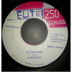 Capleton Lotion Man USED VINYL 7INCH