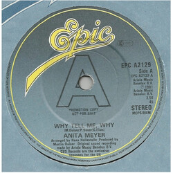 Anita Meyer Why Tell Me, Why USED VINYL 7INCH 45 RPM SINGLE PROMO